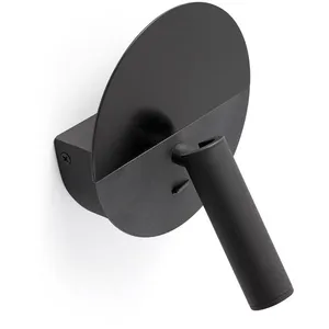 FARO BARCELONA Applique LED Duas avec prise USB, noireVendu parluminaire