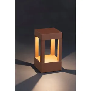 Faro Barcelona 70756 AGRA LED Lampe balise rouille 2850-3050K pas cher