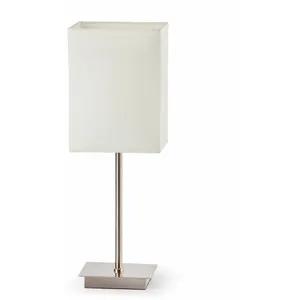 faro Lampe de table blanche Thana 1 ampoule pas cher