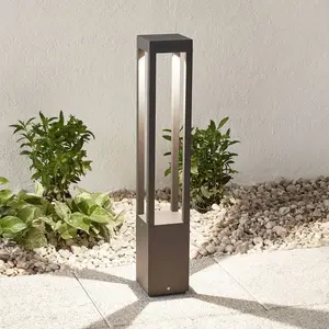 Comparateur de prix : Faro Barcelona 70753 - AGRA 650 Lampe balise gris foncé