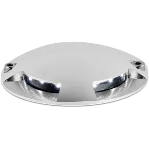 Faro Keenan-3 - Applique / Plancher Extérieur À Quatre Voies Led Nickel Ip67