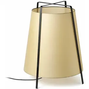 Lampe en papyrus 48,5 x 59,5 cm Akane - Faro Barcelona pas cher