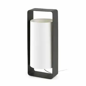 Faro Barcelona 28385 LULA-G Lampe de table blanche et noir pas cher