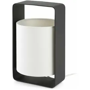Faro Barcelona 28382 - LULA S Lampe de table blanche et noir pas cher