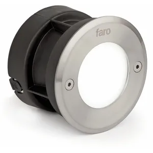 FARO BARCELONA Spot encastrable dans le sol LED-18 moderne, acier