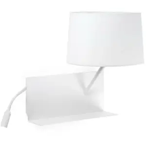 FARO BARCELONA Applique Pratique Handy Avec Liseuse LedVendu parluminaire