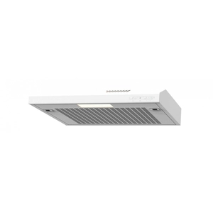 Comparateur de prix : CATA - LF-2060 HW - Hotte de cuisine - Commandes mécaniques - 3 niveaux d'extraction - Éclairage LED E-14 - Moteur extra silencieux - Finition en acier inoxydable - Classe énergétique C - 64 cm