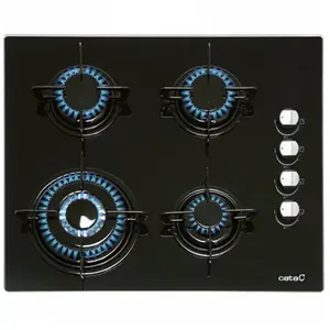 Comparateur de prix : Cata CATA CIB 6031 BK Table de cuisson au gaz Noir - 4 foyers