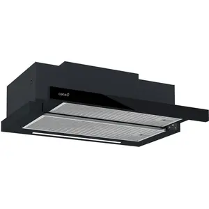 Hotte télescopique Cata TFH 6630 BK avec 6 niveaux d'extraction pas cher