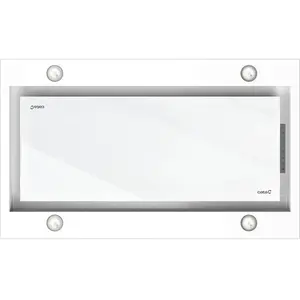 Cata Isla Sirin 1000GWH Hotte îlot décorative 100 cm A Blanc pas cher