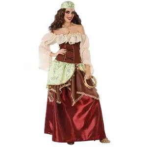 Atosa Déguisement de Gitane - Femme - Taille XS/S