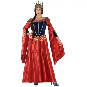 Comparateur de prix : RueDeLaFete Déguisement Reine Médiévale - Femme - Taille M/L