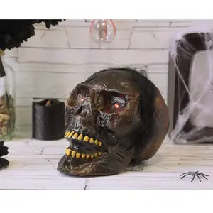 ATOSA Crâne Voo Doo Marron pas cher