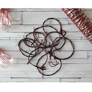 Atosa Accessoire Décoration Halloween - Barbelé ensanglanté - 270 cm pas cher