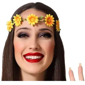 Comparateur de prix : Atosa Coiffe des fleurs jaune - femme
