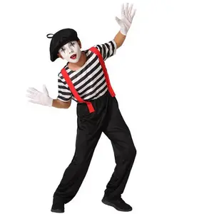 Comparateur de prix : Atosa ANGEL TOMAS, SA. Déguisement Mime Rayures pour garçon. 5 ans. Enfant