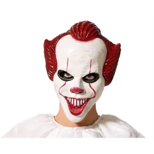 RueDeLaFete Masque de clown tueur Halloween - ATOSA - Adulte - Homme - 30x23 cmVendu parruedelafete