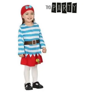 ATOSA Déguisement pour Bébés Pirate (3 Pcs) (Taille 0-6 Mois)