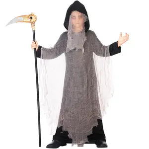 Comparateur de prix : RueDeLaFete Déguisement - La Mort - Enfant Taille : 7/9 ans (120 à 132 cm)