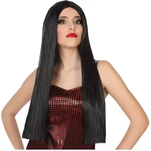 Perruque ATOSA 60 cm - Noir pour Homme et Femme