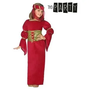 Atosa Déguisement pour Enfants Dame médiévale Rouge (Taille 5-6 Ans) pas cher