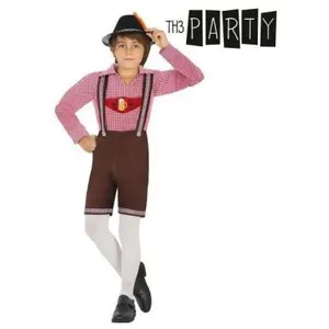 BigBuy Déguisement pour Enfants Allemand Marron (3 Pcs) (Taille 7-9 Ans) pas cher