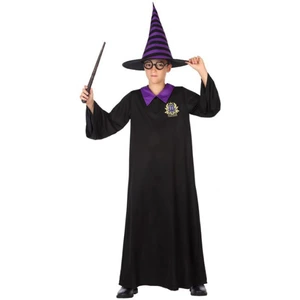 Comparateur de prix : Déguisement Magicien Enfant Unisex - ATOSA - Noir - Etudiant en sorcellerie