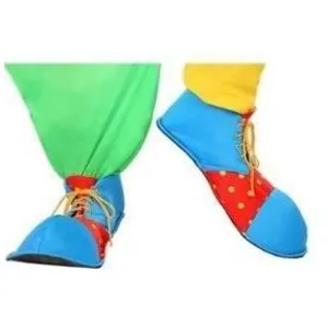 Chaussures de clown ATOSA - 26 cm - Bleu - Accessoire idéal pour déguisement