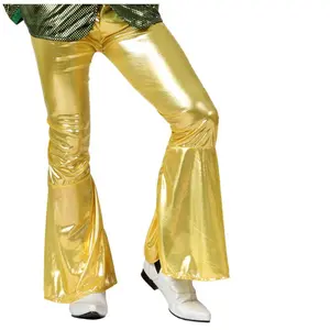 Comparateur de prix : Atosa Pantalon Disco Or M/L - Déguisements et fêtes
