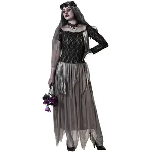 Atosa Déguisement Femme Bride Halloween pas cher