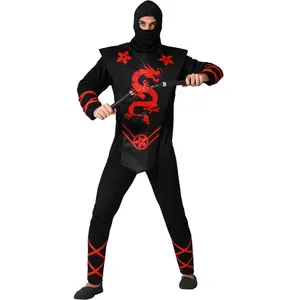 Comparateur de prix : ATOSA déguisement de ninja rouge adulte homme M