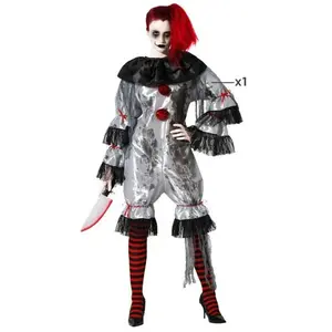 Comparateur de prix : ATOSA DÉGUISEMENT FEMME CLOWN GRIS M-L