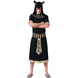 Comparateur de prix : BigBuy Carnival ATOSA déguisement egyptienne noir homme XS