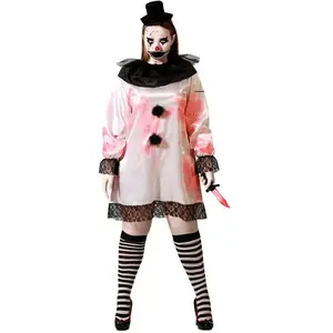 Atosa Déguisement De Clown Halloween Pour Femme pas cher