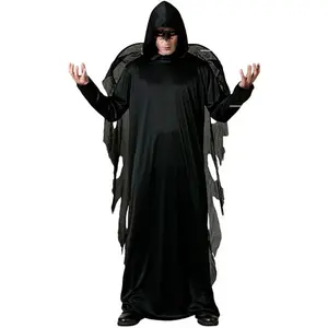Comparateur de prix : Déguisement Ange de la Mort Homme - ATOSA - Déguisement Halloween - Noir - Adulte