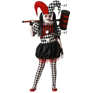 Comparateur de prix : Atosa Costume De Fille Harlequin Pour Halloween