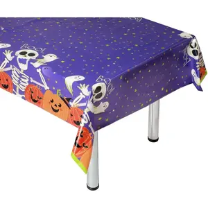 Comparateur de prix : RueDeLaFete Nappe Halloween - 180x130 cm