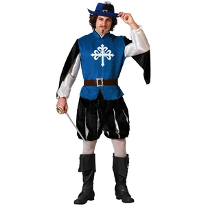 Comparateur de prix : Atosa Déguisement Homme Mousquetaire Bleu