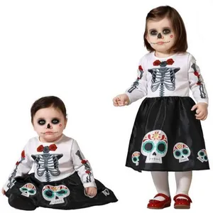 Comparateur de prix : RueDeLaFete Déguisement squelette mexicain - bébé