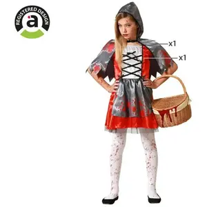 Comparateur de prix : Atosa déguisement du petit chaperon rouge sanglante enfant fille 7 a 9 años