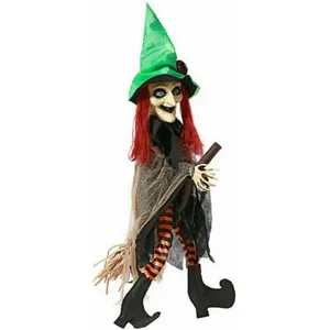 Comparateur de prix : BigBuy Home Décoration Halloween Sorcière 90 x 13 x 20 cm