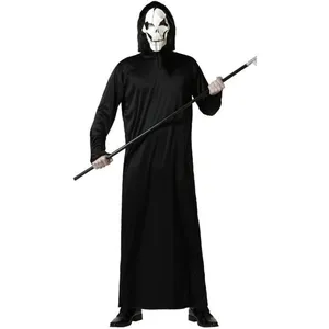 Atosa Déguisement de mort des os - ANGEL TOMAS, SA - XL - Halloween - Noir pas cher