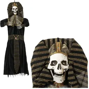 Comparateur de prix : BIGBUY HOME Décoration d'halloween pharaon squelette 130 x 100 cm