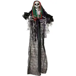 Comparateur de prix : BIGBUY HOME Décoration d'halloween crâne 165 x 116 cm