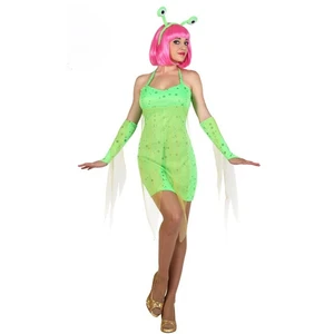 Comparateur de prix : BigBuy Déguisement pour Adultes Alien sexy Vert (4 Pcs) (Taille M/L)