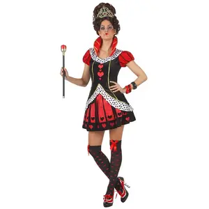 Atosa Déguisement reine de coeur femme XS / S - Déguisements et fêtes