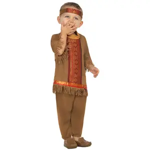 Atosa Déguisement Indien - Enfant Taille : 18/24 mois (81 à 86 cm) - Déguisements et fêtes