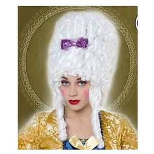 Comparateur de prix : Atosa Perruque marquise baroque blanche - Déguisements et fêtes