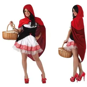 Atosa Déguisement Petit Chaperon Rouge M/L - Déguisements et fêtes