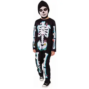 Comparateur de prix : Rubies Costume Co Déguisement Dia de los Muertos avec autocollants - Enfant